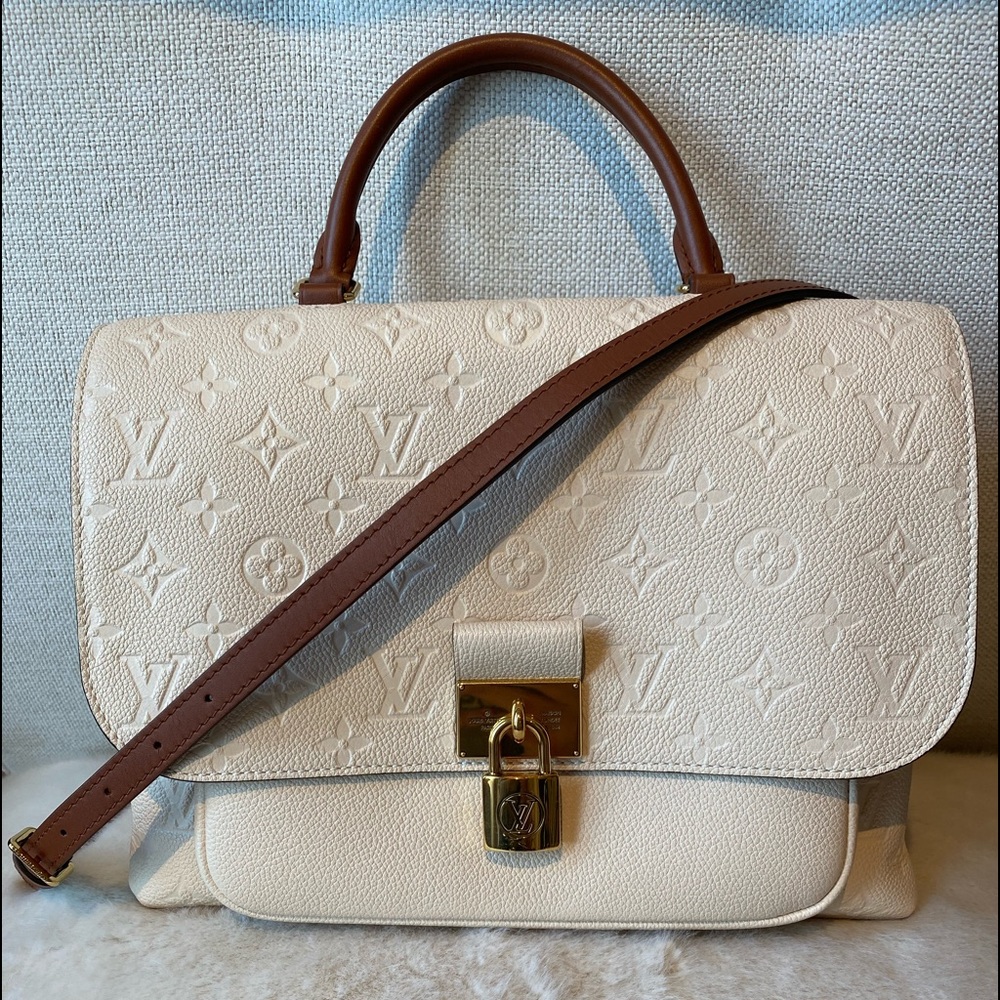 Louis Vuitton Empreinte Marignan Creme Caramel